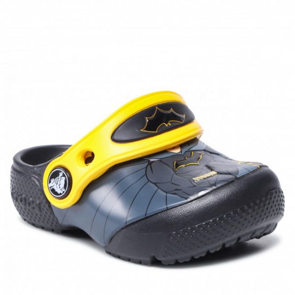 Ciabatte Crocs - Crocsfl Iconic Batman Clog K 205514 Black Ciabatte Crocs - Crocsfl Iconic Batman Clog K 205514 Black
