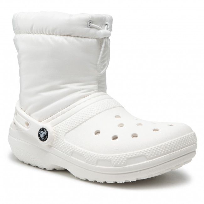 Tronchetti CROCS - Classic Lined Neo Puff Boot 206630 White/White