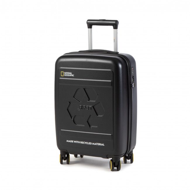 Valigia rigida piccola NATIONAL GEOGRAPHIC - Small Trolley N205HA.49.06 Black