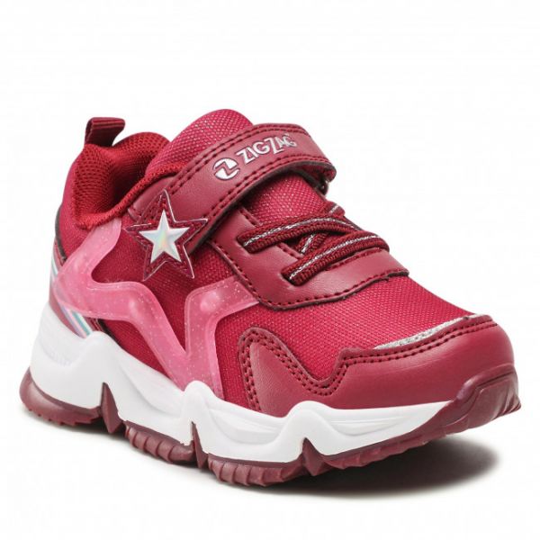 Sneakers ZigZag - Guakai Kids Z214160 Beet Red 4055 Sneakers ZigZag - Guakai Kids Z214160 Beet Red 4055