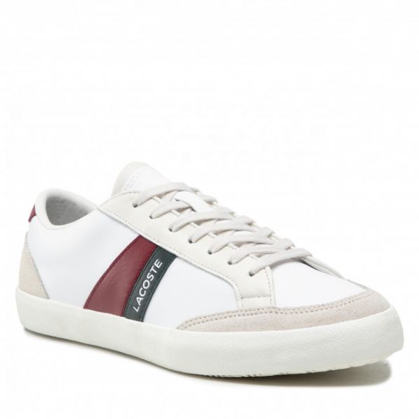 Sneakers Lacoste - Coupole 0722 1 Cma 7-43CMA00312G1 Wht/Burh Sneakers Lacoste - Coupole 0722 1 Cma 7-43CMA00312G1 Wht/Burh