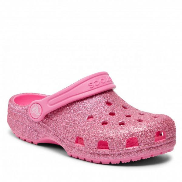 Ciabatte CROCS - Classic Glitter Clog K 206993 Rose Limonade Ciabatte CROCS - Classic Glitter Clog K 206993 Rose Limonade