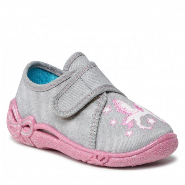 Pantofole Superfit - 1-000259-2020 Grau/Rosa Pantofole Superfit - 1-000259-2020 Grau/Rosa