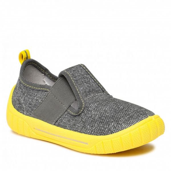 Pantofole Superfit - 1-000276-2000 M Grau/Gelb Pantofole Superfit - 1-000276-2000 M Grau/Gelb