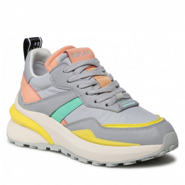 Sneakers REPLAY - Athena Moon GWS4V 000 C0002S Lt Grey 0036 Sneakers REPLAY - Athena Moon GWS4V 000 C0002S Lt Grey 0036