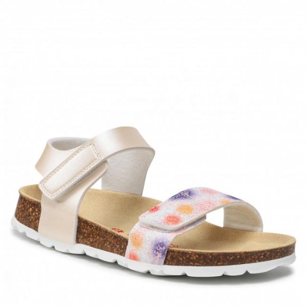 Sandali Superfit - 1-000123-1000 S Weiss/Mehrfarbig Sandali Superfit - 1-000123-1000 S Weiss/Mehrfarbig