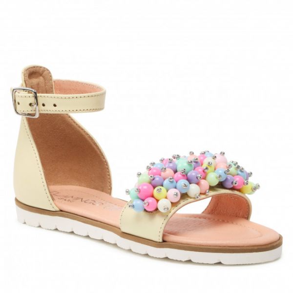 Sandali Flamingo - F05000-N22 Yellow Sandali Flamingo - F05000-N22 Yellow