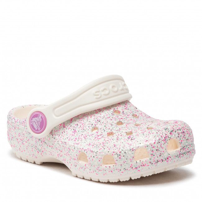 Ciabatte Crocs - Classic Glitter Clog T 206992 Oyster