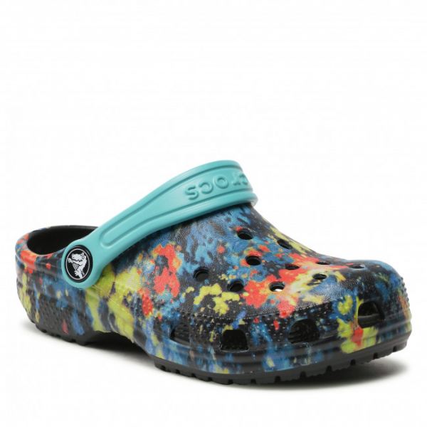 Ciabatte Crocs - Classic Tiedye Graphic Clog K 206995 Tonic/Multi Ciabatte Crocs - Classic Tiedye Graphic Clog K 206995 Tonic/Multi