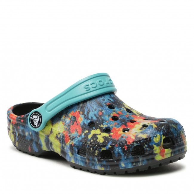 Ciabatte Crocs - Classic Tiedye Graphic Clog K 206995 Tonic/Multi