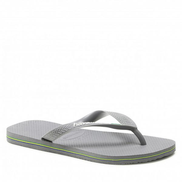 Infradito HAVAIANAS - Brasil Logo 41108505002 Steel Grey/Steel Infradito HAVAIANAS - Brasil Logo 41108505002 Steel Grey/Steel