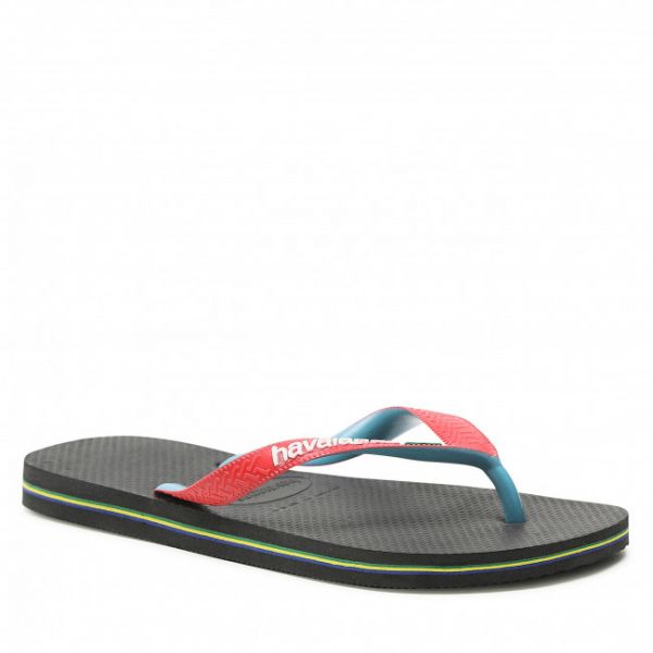 Infradito Havaianas - Brasil Mix 41232069710 Black/Red Ruby Infradito Havaianas - Brasil Mix 41232069710 Black/Red Ruby