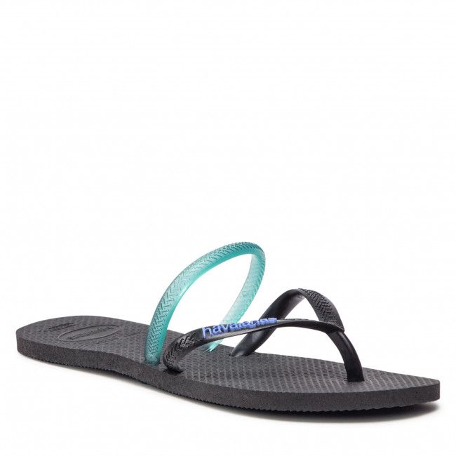 Infradito HAVAIANAS - Flat Duo 41472370090 Black