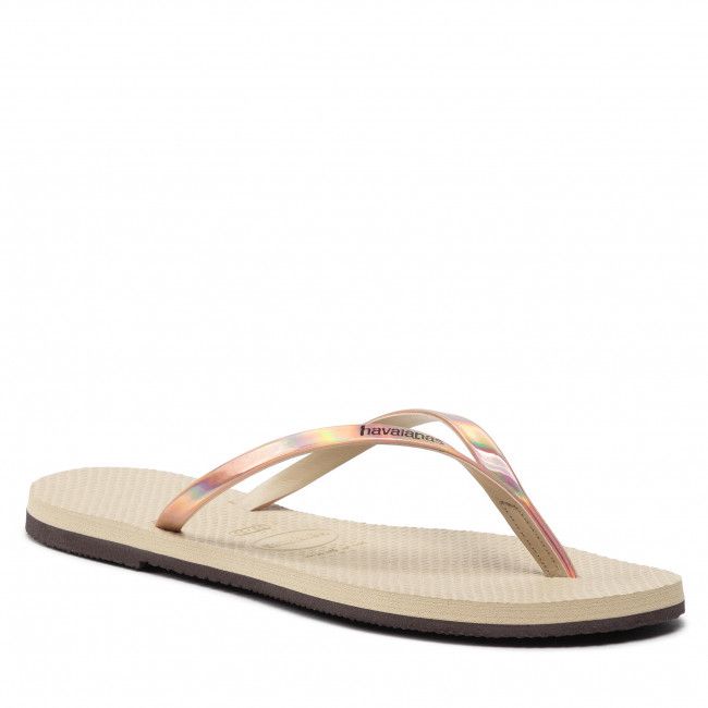 Infradito HAVAIANAS - Metallic 41351020154 Sand Grey