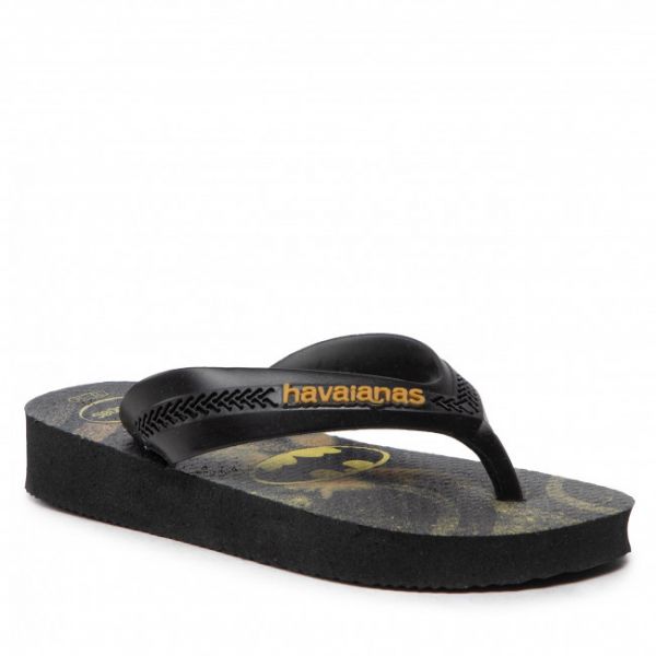 Infradito Havaianas - Kids Max Herois 41303029798 Black/Black/Citr Infradito Havaianas - Kids Max Herois 41303029798 Black/Black/Citr