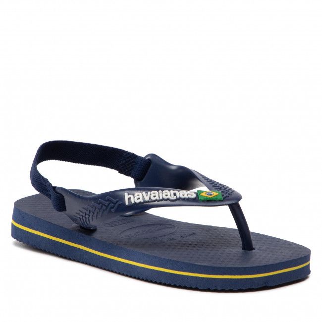 Sandali Havaianas - Brasil Logo 41405773587 Marine/Yellow Cit