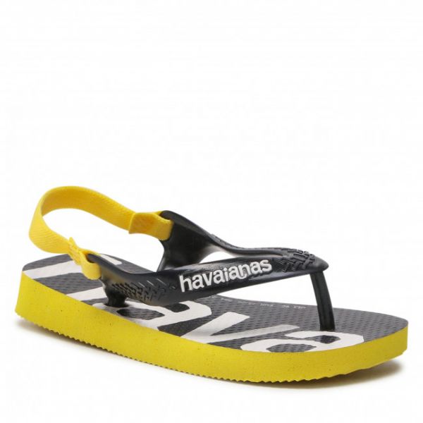 Sandali HAVAIANAS - Baby Logomania 41457952197 Citrus Yellow Sandali HAVAIANAS - Baby Logomania 41457952197 Citrus Yellow