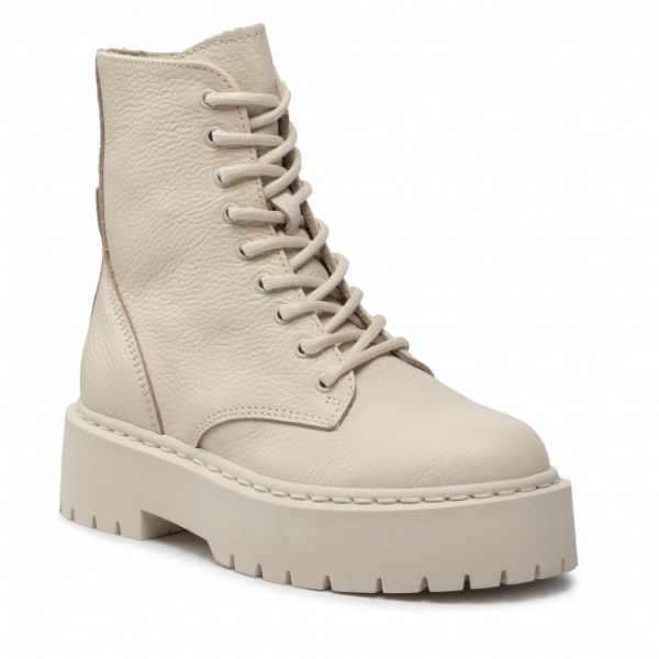 Scarponcini Steve Madden - Jskylar SM15000160-030001-287 Bone Leather Scarponcini Steve Madden - Jskylar SM15000160-030001-287 Bone Leather