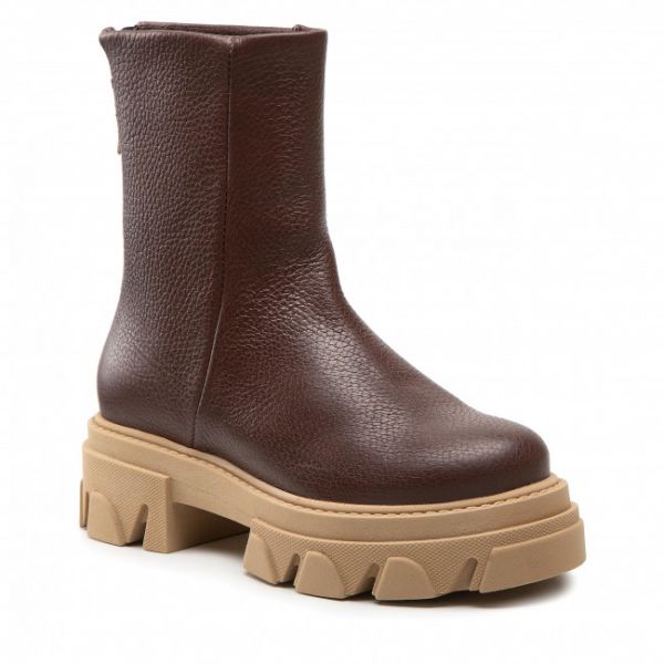 Tronchetti STEVE MADDEN - Maryann SM11002070-03001-DBG Dark Brown/Gum