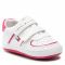 Sneakers Tommy Hilfiger - Velcro Shoe T0A4-32285-1433 White/Fuchsia X030