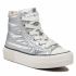 Scarpe da ginnastica TOMMY HILFIGER - High Top Lace-Up Sneaker T3A9-32290-1437 M Silver 904