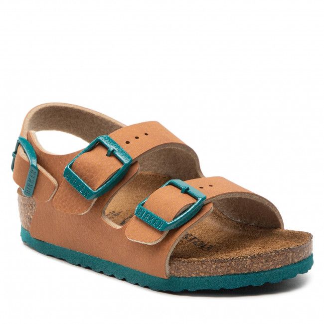 Sandali Birkenstock - Milano Kinder 1023405 Desert Soil Ginger Brown