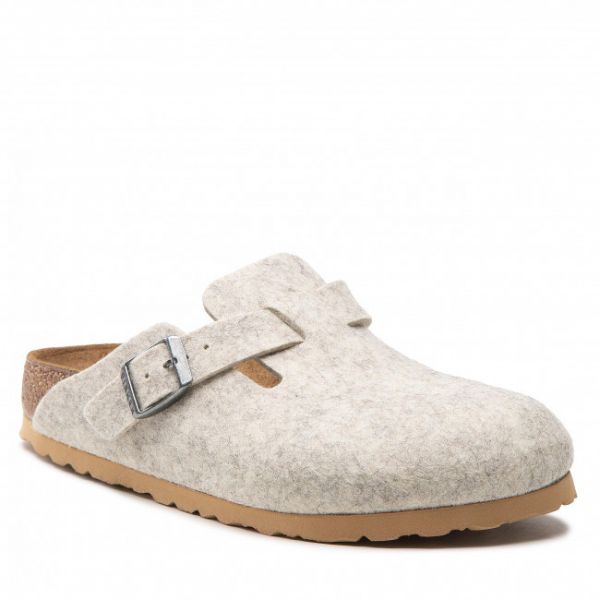 Ciabatte Birkenstock - Boston 1023143 Eggshell Ciabatte Birkenstock - Boston 1023143 Eggshell
