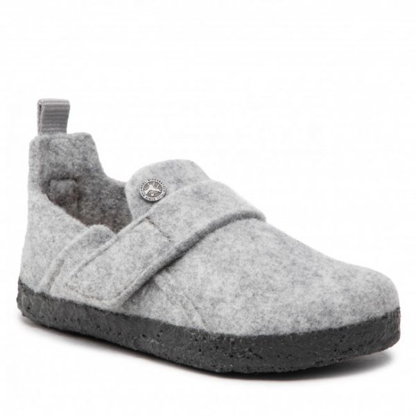 Pantofole Birkenstock - Zernatt Hl Kids 1021327 Light Grey Pantofole Birkenstock - Zernatt Hl Kids 1021327 Light Grey