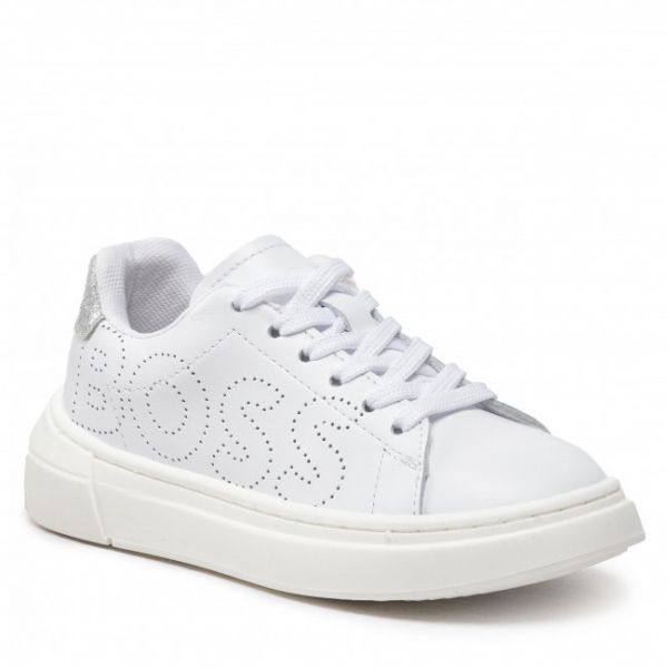 Sneakers BOSS - J19071 M White 10B Sneakers BOSS - J19071 M White 10B