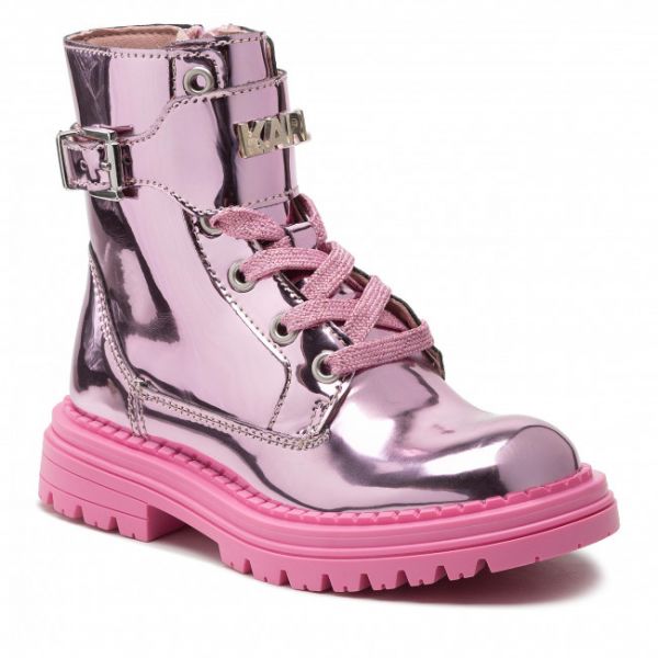 Scarponcini KARL LAGERFELD - Z19092 M Lilac Scarponcini KARL LAGERFELD - Z19092 M Lilac