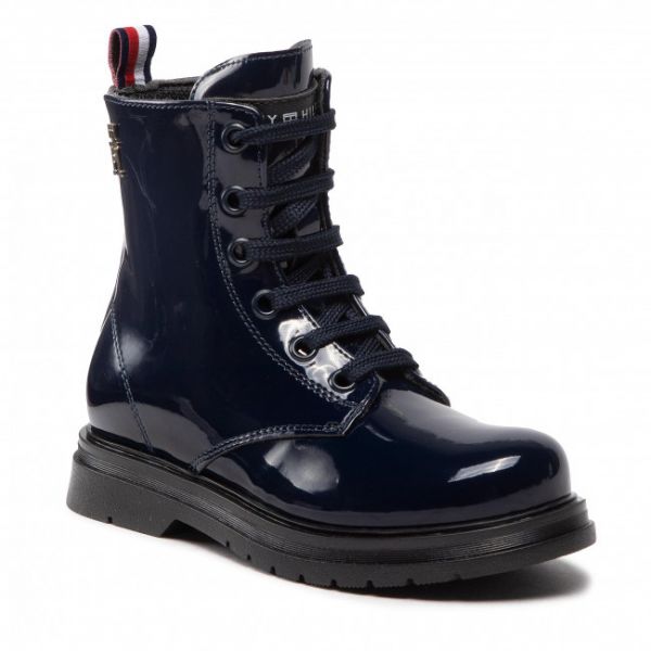 Stivali TOMMY HILFIGER - T4A5-32412-0775800 M Blue Stivali TOMMY HILFIGER - T4A5-32412-0775800 M Blue