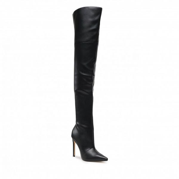 Stivali sopra il ginocchio Guess - Amaze FL8AMZ ELE11 BLACK Stivali sopra il ginocchio Guess - Amaze FL8AMZ ELE11 BLACK