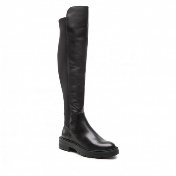 Stivali sopra il ginocchio Guess - Carmen FL8CAR LEA11 BLACK Stivali sopra il ginocchio Guess - Carmen FL8CAR LEA11 BLACK