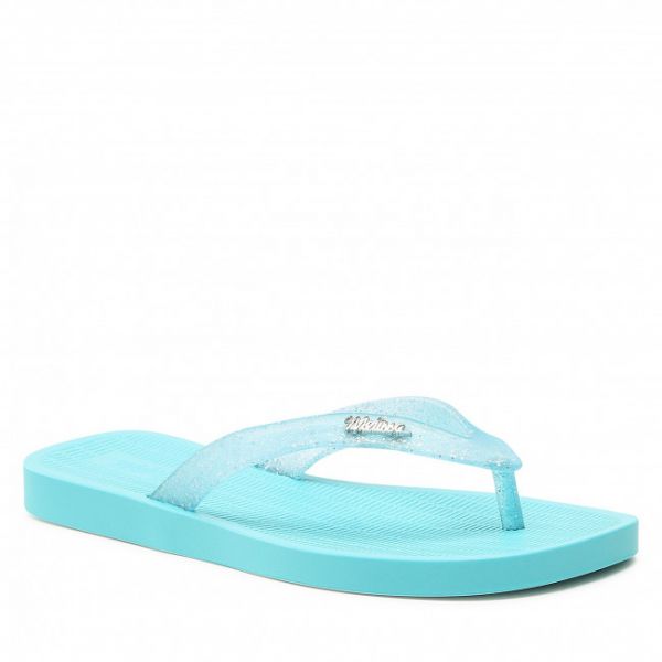 Infradito MELISSA - Sun Long Beach Ad 33528 Blue/Blue Glitter AE315