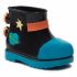 Wellington Melissa - Mini Melissa Rain Boot + Fabula 33676 Blue/Black AF019