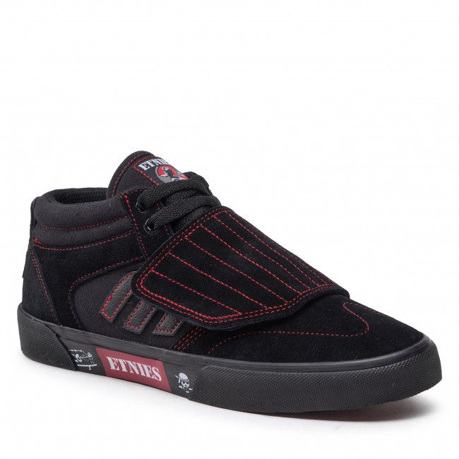 Sneakers ETNIES - Windrow Vulc Mid 4101000557595 Black/Red