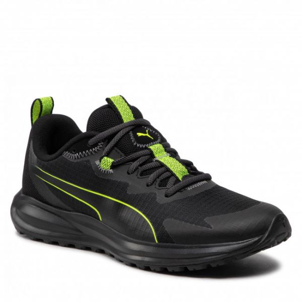Scarpe Puma - Twitch Runner Trail 376961 01 Puma Black/Lime Squeeze Scarpe Puma - Twitch Runner Trail 376961 01 Puma Black/Lime Squeeze