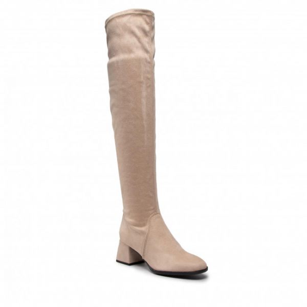 Stivali sopra il ginocchio Tamaris - 1-25544-29 Ivory 418 Stivali sopra il ginocchio Tamaris - 1-25544-29 Ivory 418