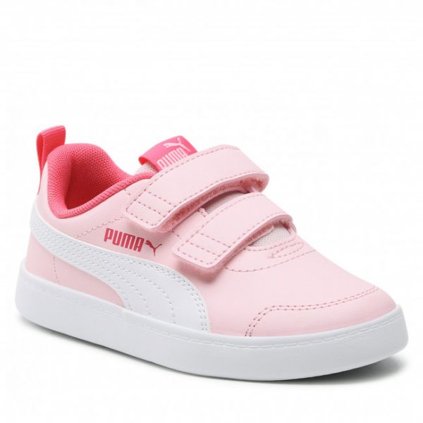 Sneakers Puma - Courtflex V2 V Ps 371543 25 Almond Blossom/Puma White Sneakers Puma - Courtflex V2 V Ps 371543 25 Almond Blossom/Puma White