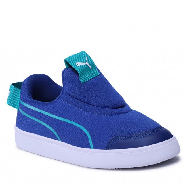 Sneakers Puma - Courtflex v2 Slip On Ps 374858 11 Sodalite Blue/Deep Aqua