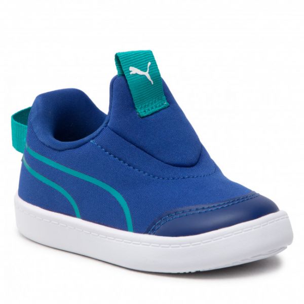 Sneakers PUMA - Courtflex V2 Slip On Inf 374859 11 Sodalite Blue/Deep Aqua Sneakers PUMA - Courtflex V2 Slip On Inf 374859 11 Sodalite Blue/Deep Aqua