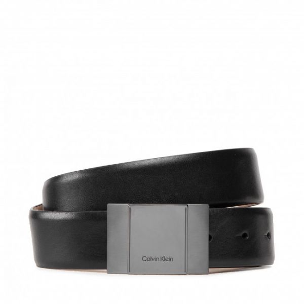 Cintura da uomo Calvin Klein - Formal Plaque 35Mm K50K509642 BAX