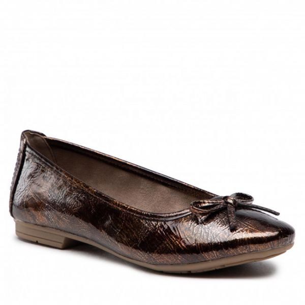 Ballerine Jana - 8-22163-29 Copper Pat Str 933 Ballerine Jana - 8-22163-29 Copper Pat Str 933