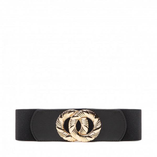 Cintura da donna PIECES - Pcaura Elastic Waist Belt 17131077 Black