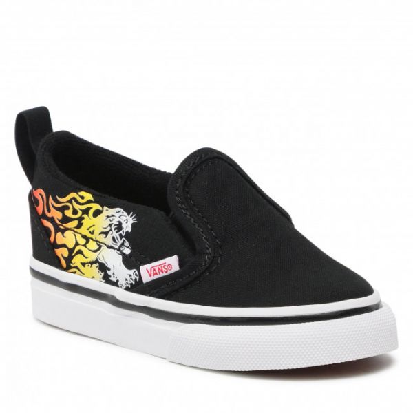 Scarpe sportive VANS - Slip-On V VN0A3488YHU1 Ferocious Flame Racing Re Scarpe sportive VANS - Slip-On V VN0A3488YHU1 Ferocious Flame Racing Re