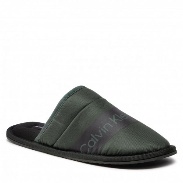 Pantofole Calvin Klein Jeans - Home Slide YM0YM00528 Dark Seaweed L7E Pantofole Calvin Klein Jeans - Home Slide YM0YM00528 Dark Seaweed L7E