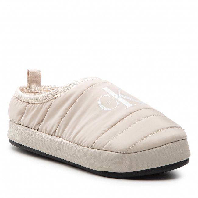 Pantofole Calvin Klein Jeans - Home Slipper Wm YW0YW00747 Eggshell ACF