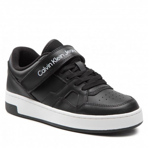 Sneakers Calvin Klein Jeans - Basket Cupsole Lace YW0YW00779 Black BDS Sneakers Calvin Klein Jeans - Basket Cupsole Lace YW0YW00779 Black BDS