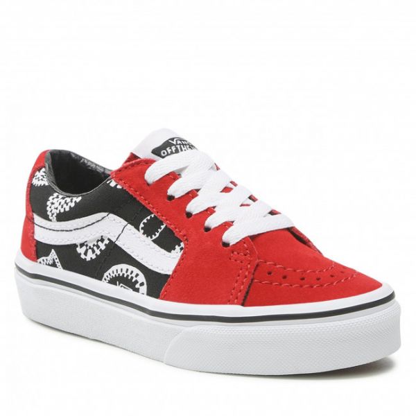 Scarpe sportive Vans - Sk8-Low VN0A7Q5LIZQ1 Chec Paisley Racing Red Scarpe sportive Vans - Sk8-Low VN0A7Q5LIZQ1 Chec Paisley Racing Red