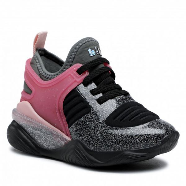 Sneakers Bibi - Light Flow 1160024 Graphite/Black/Hot Pink Sneakers Bibi - Light Flow 1160024 Graphite/Black/Hot Pink